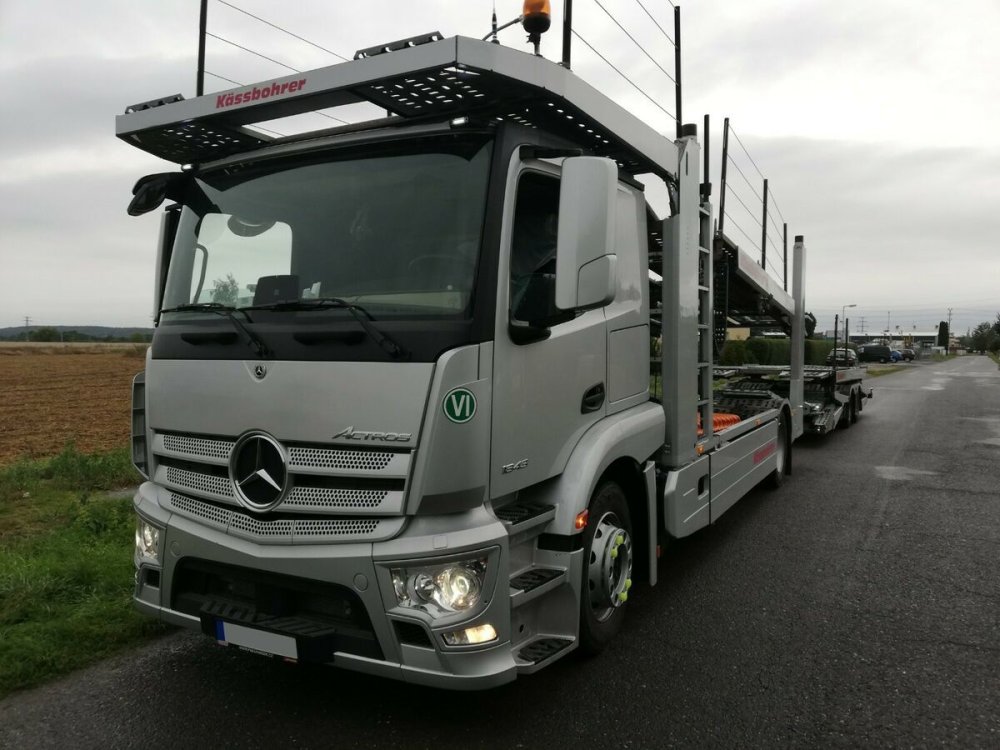 Аренда автовоза Mercedes-Benz Actros 1843