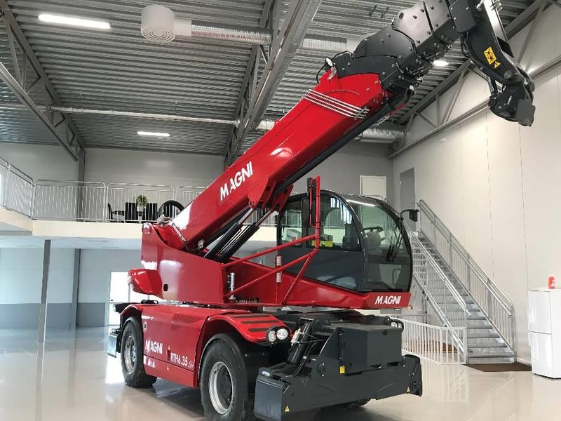 Аренда телескопического погрузчика 34.9м MAGNI RTH 6.35 SH