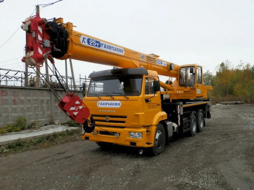 Аренда автокрана 25 тонн